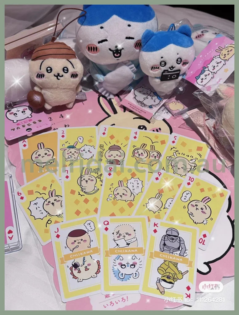 Chiikawa | Chiikawa Usagi Hachiware Playing Cards Games 54 Playing Cards + 2 Spare