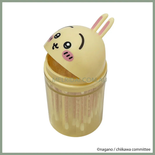 CHIIKAWA | Usagi Pakkun Menbo Cotton Swabs 50 Pieces 70 x 139 x 70mm