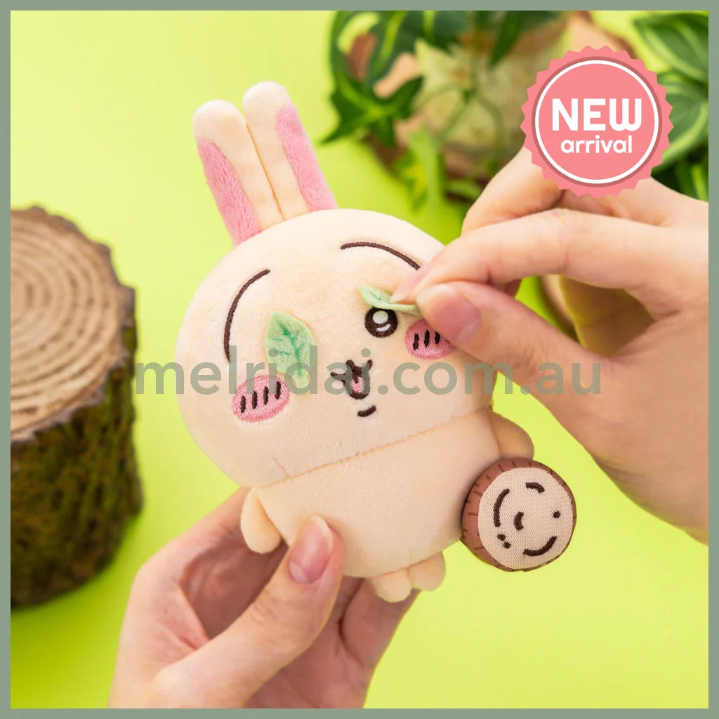 CHIIKAWA | Usagi Watermelon Series Mascot Holder Plush Keychain Bag Charm 105×85×50mm(Is this a watermelon smash?)