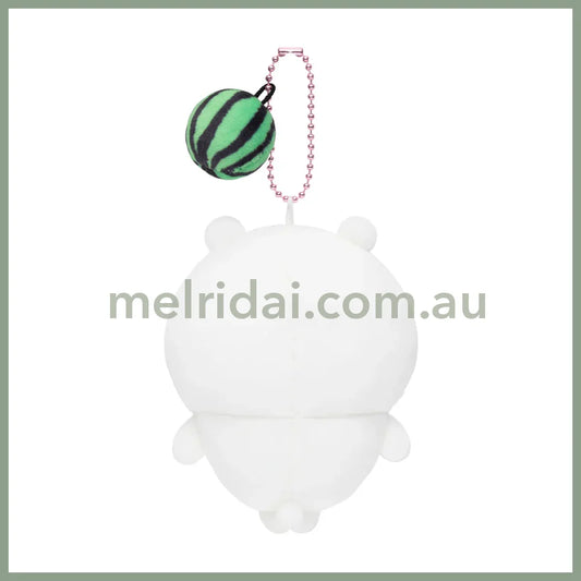 CHIIKAWA | Chiikawa Watermelon Series Mascot Holder Plush Keychain Bag Charm 105×85×50mm(Is this a watermelon smash?)