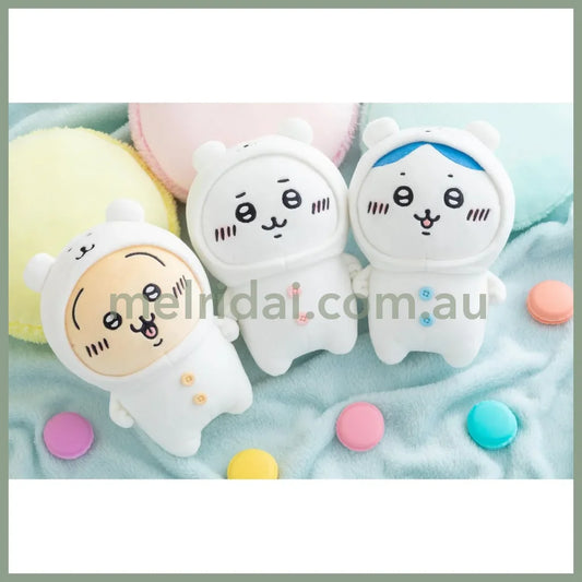 Chiikawa X Nagano | Plush Doll H200 W130 D90Mm 吉伊卡哇X自嘲熊 联名合作款 毛绒玩偶 公仔