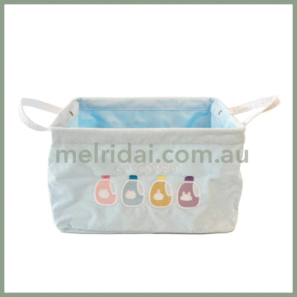 Chiikawa X Shobido | Embroidery Foldable Storage Case H185×W295×D220Mm