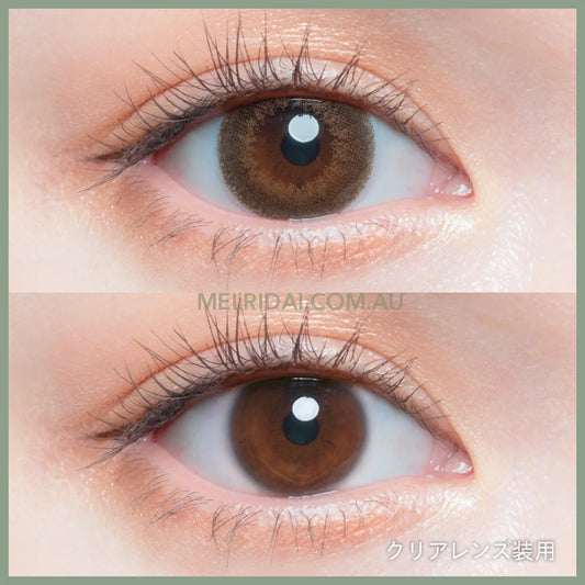 Chusme | Color Contacts 1 Day 10 Pieces Gap Brown日抛美瞳10枚 零距离 Dia14.2Mm Bc8.5Mm