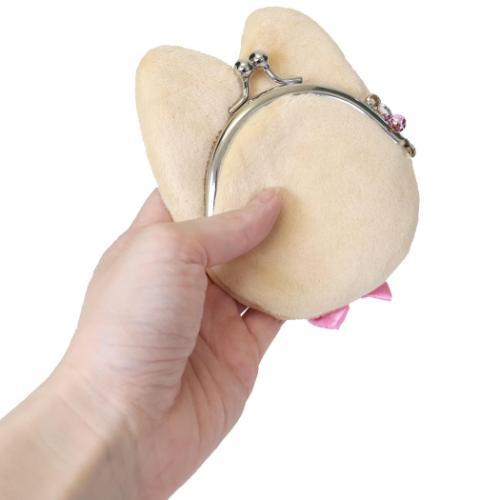 SANRIO | Marron Cream Clasp Coin Purse 90×120×15mm