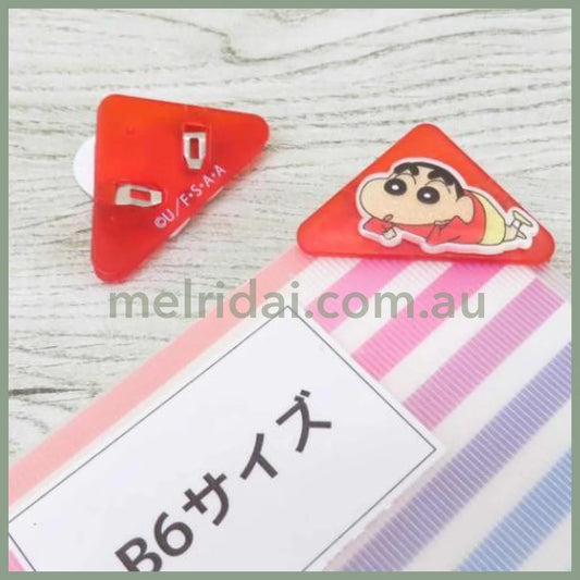Crayon Shin-Chan | Acrylic Clips Corner Pair Clips Set 52x35mm