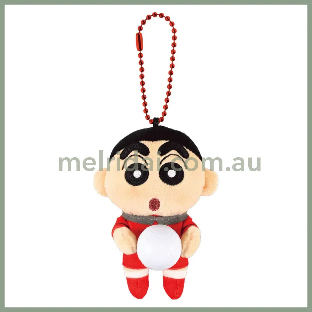 Crayon Shin chan | Club Activity Mascot Keychain Bag Charm 120×85×50mm (Volleyball)
