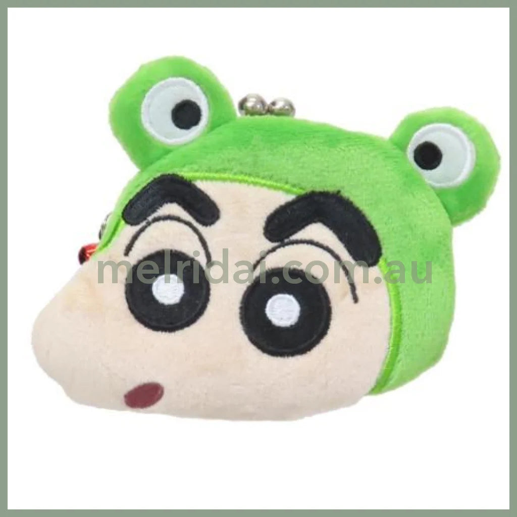 Crayon Shin-chan | Mascot Coin Case 110×100×15mm (Frog)
