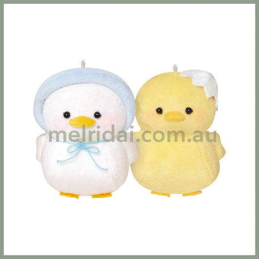 Crux | Plush Keychain With Magnet Set W115×H150×D80Mm (Duck & Chick)