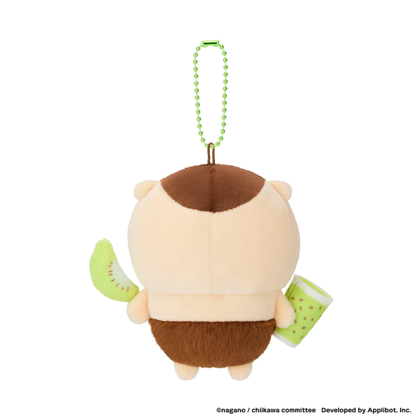 CHIIKAWA | Chiikawa Pocket Fruit Mascot Keychain Bag Charm 125x110x60mm (Kurimanju)