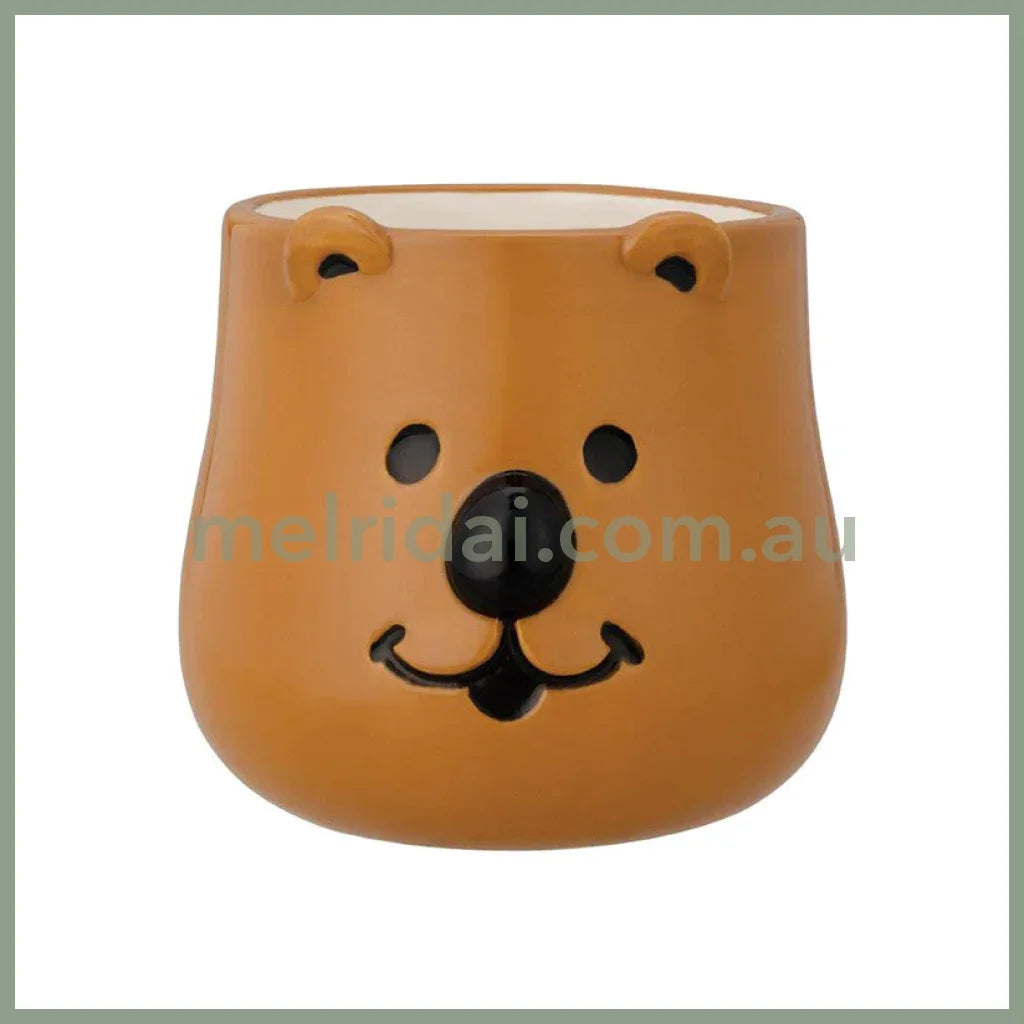 Decole | G’day Mate! Australian Animals Mug & Spoon Set (Quokka) 日本陶瓷 澳洲小动物系列 短尾矮袋鼠陶瓷马克杯&小勺子套装