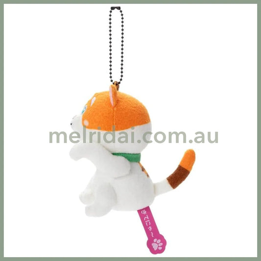 DISNEY | Baymax Meow Ball Chain Mascot Holder Plush Keychain W75×H110×D75mm (Mochi)