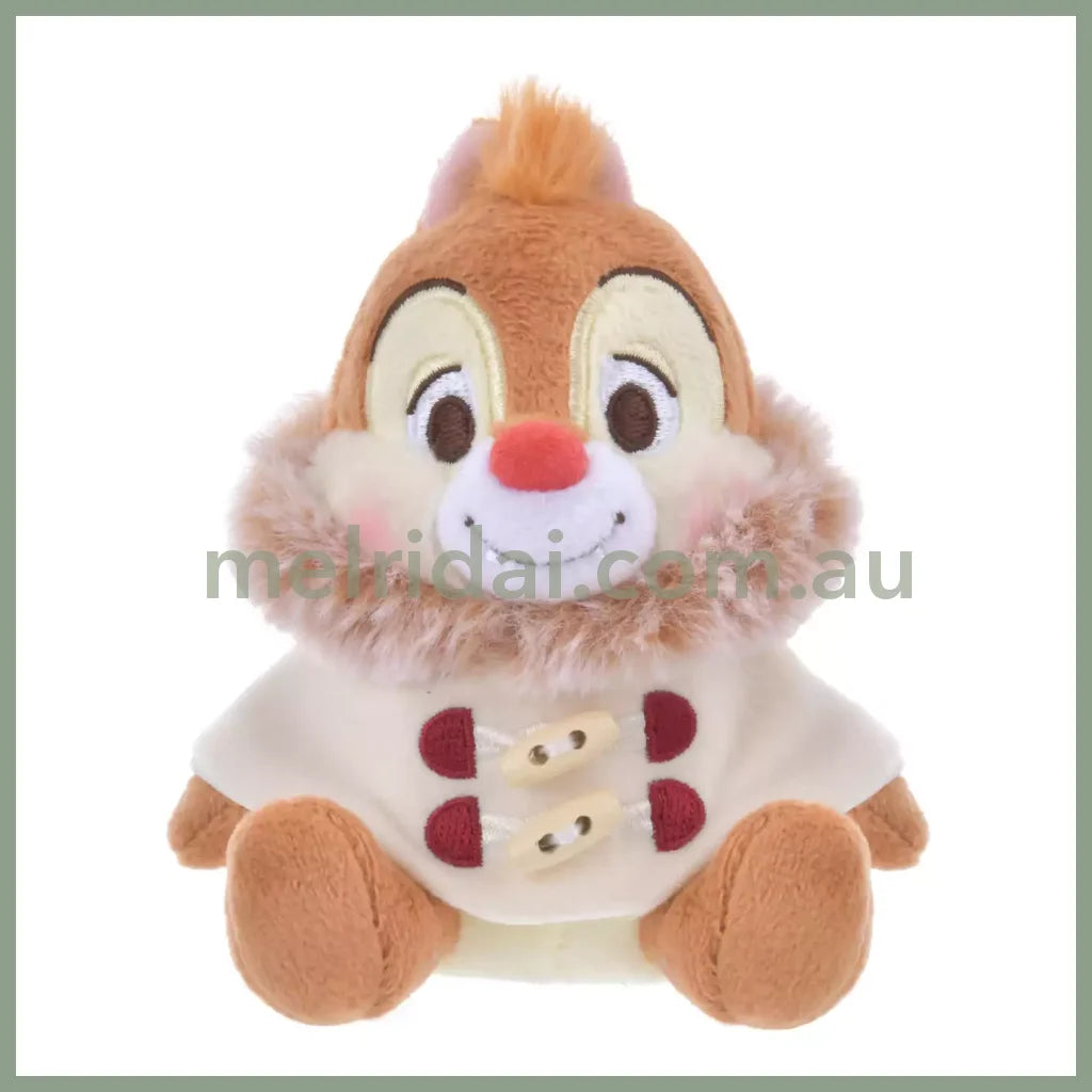 Disney | Chip And Dale Mascot Holder Plush Keychain 11.5×9.5×7.5Cm (Duffel Collection)