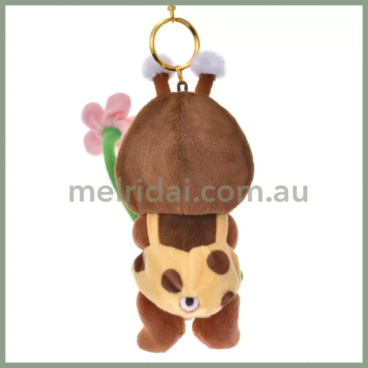 DISNEY | Dale Plush Keychain Mascot Holder Bag Charm H17×W10×D9cm (Flower Garden)