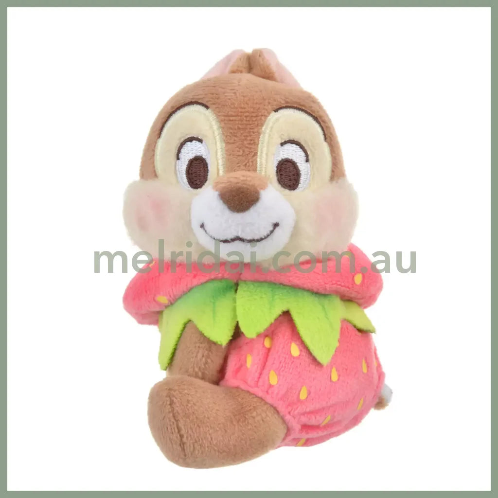 Disney | Japan Ichigo Strawberry Chip N Dale Plush Keychain Approx.24Cm 东京迪士尼