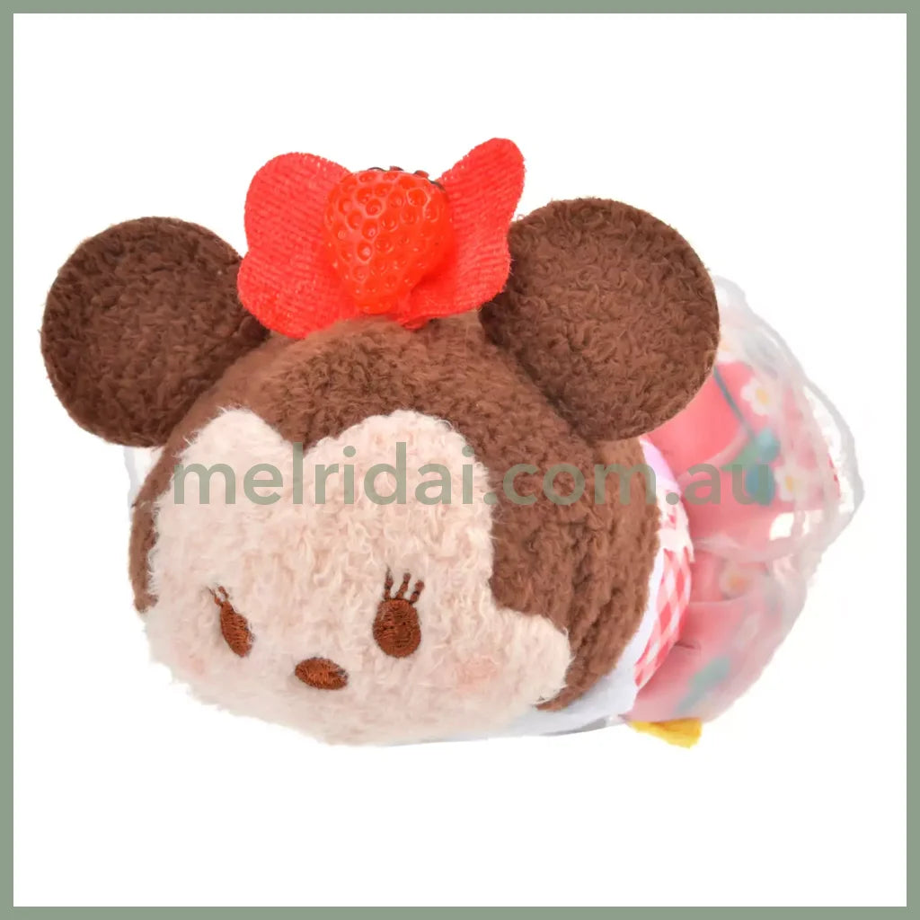 Disney | Japan Ichigo Strawberry Tsum 6×7×10Cm 东京迪士尼 草莓松松/堆堆玩偶/公仔(草莓限定) Minnie Mouse 米妮