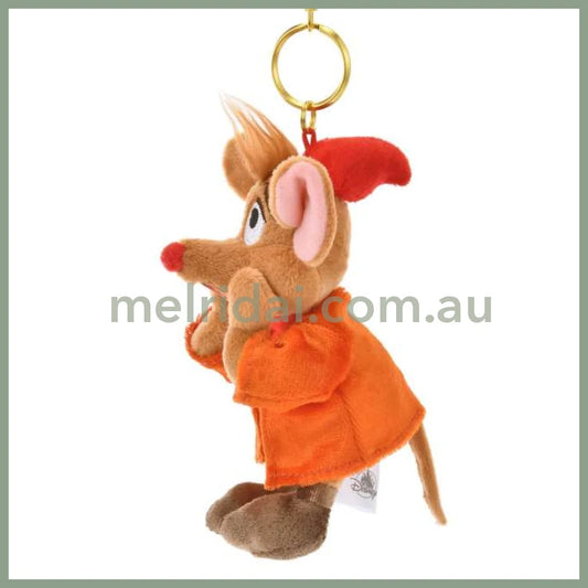 DISNEY | Jaq Plush Keychain Mascot Holder Cinderella 16×8.5×10cm (CAT DAY 2025)