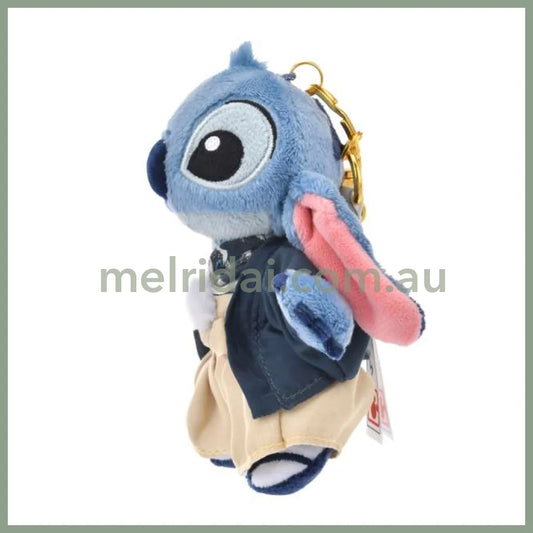 DISNEY | Kimono Stitch Mascot Holder Plush Keychain Stitch and Angel 14×14×7cm Collectio (Japan Original))