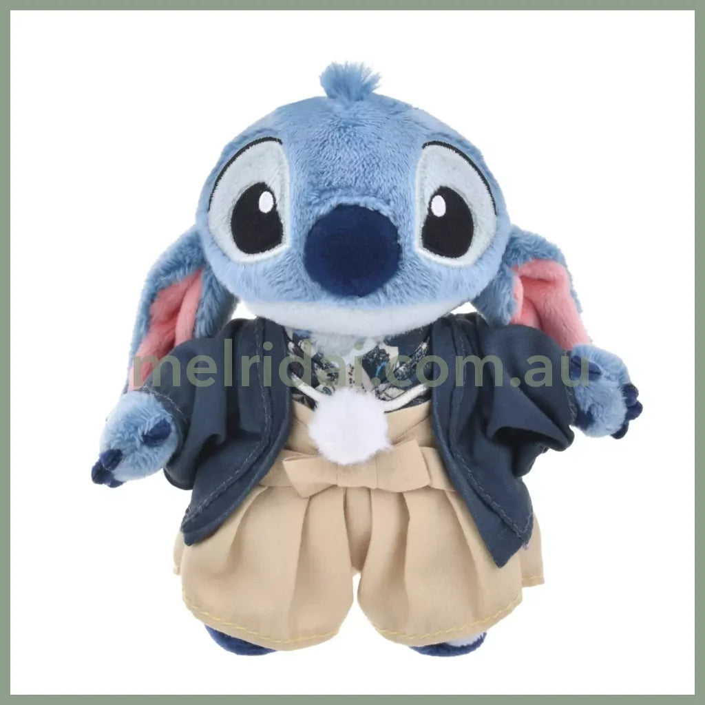 DISNEY | Kimono Stitch Mascot Holder Plush Keychain Stitch and Angel 14×14×7cm Collectio (Japan Original))