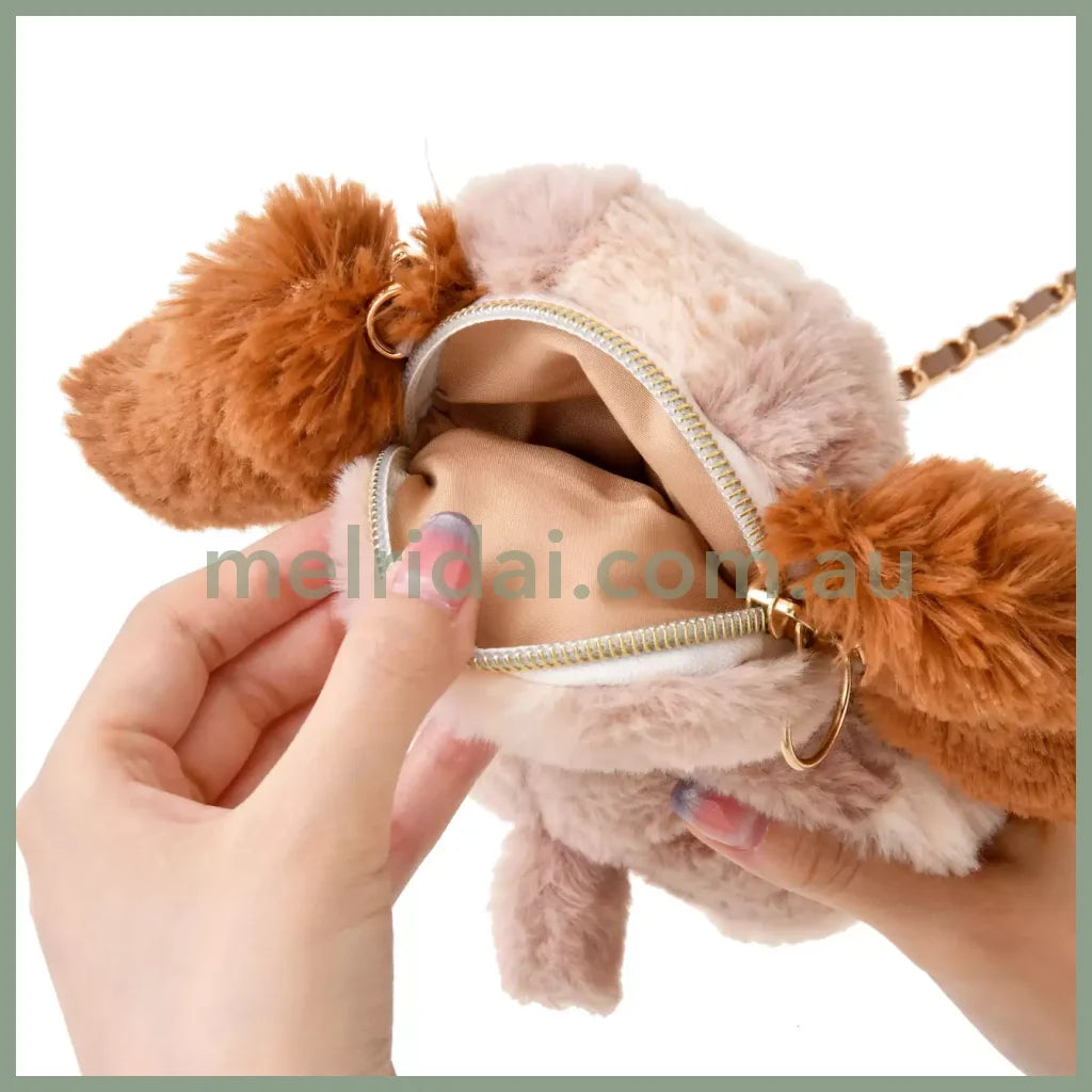 Disney | Lady The Tramp Plush Pochette Shoulder Bag 20.5×21×7Cm