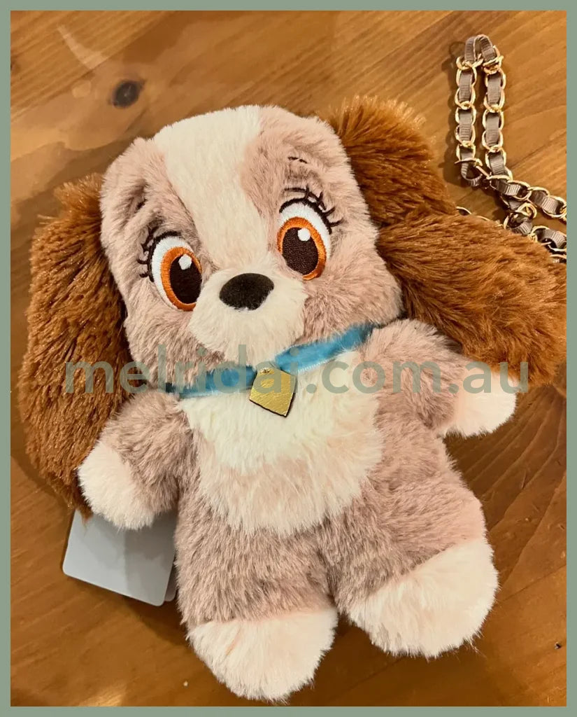 Disney | Lady The Tramp Plush Pochette Shoulder Bag 20.5×21×7Cm