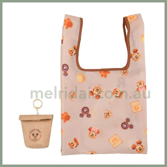 Disney | Mickey & Friends Shopping Eco Bag With Pouch (Mickey’s Bakery Collection)