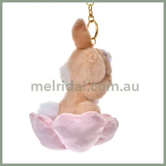 DISNEY | Miss Bunny Plush Keychain Mascot Holder Bag Charm H20.5×W13×D13cm (Flower Garden)