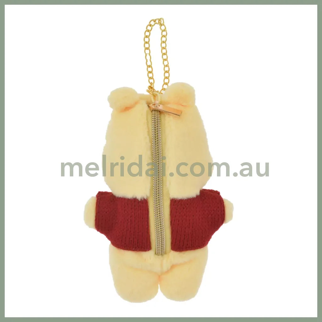 Disney | Plush Goods X Winnie The Pooh Shopping/Eco Bag With Pouches & Keychain Type 33×28×0.5Cm