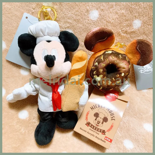 Disney | Plush Keychain Mickey Mouse 19×12×10Cm (Mickey’s Bakery Collection) 东京迪士尼