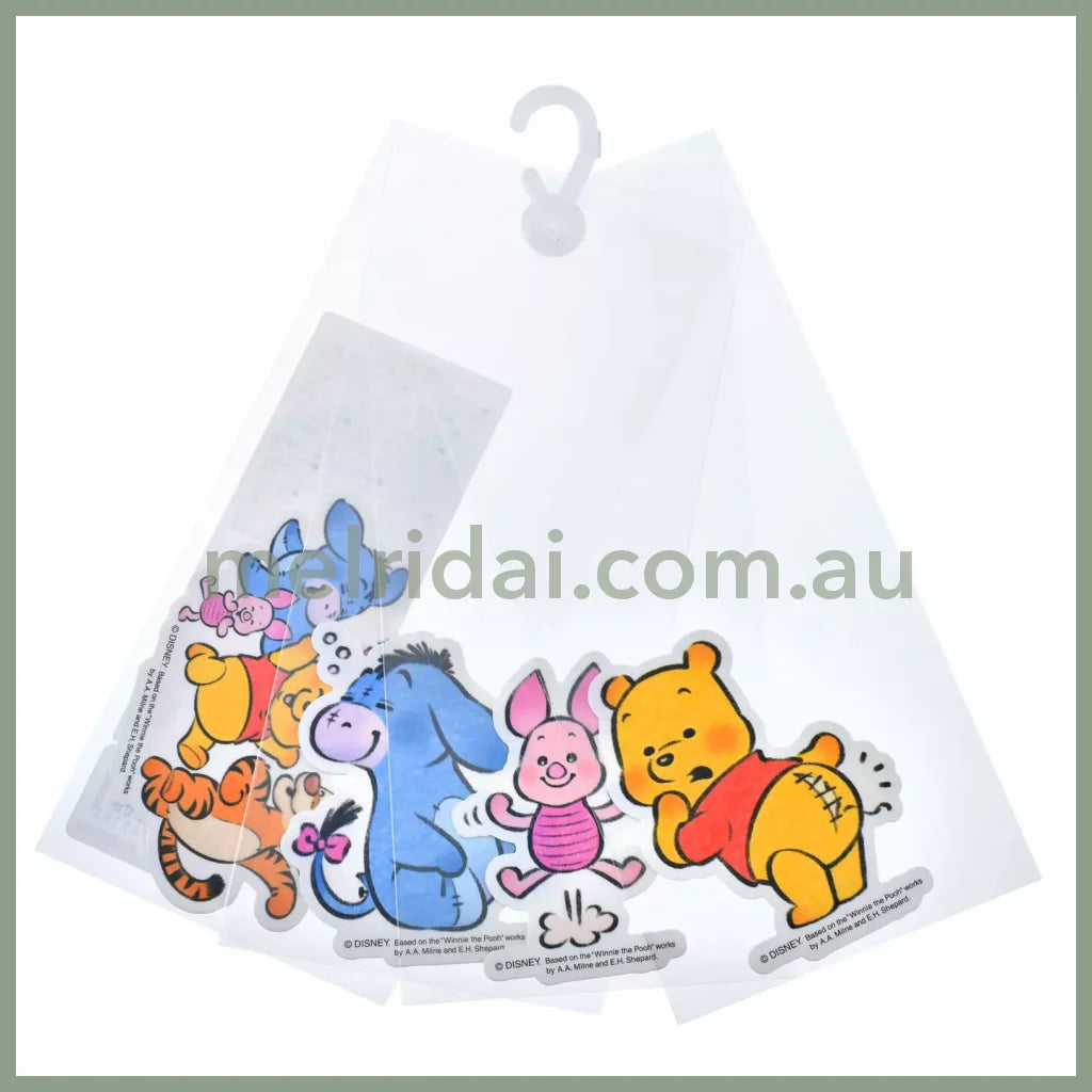 Disney | Seal/Sticker Die Cut Sticker Set Illustrated By Lommy Winnie The Pooh 5×7(Cm)