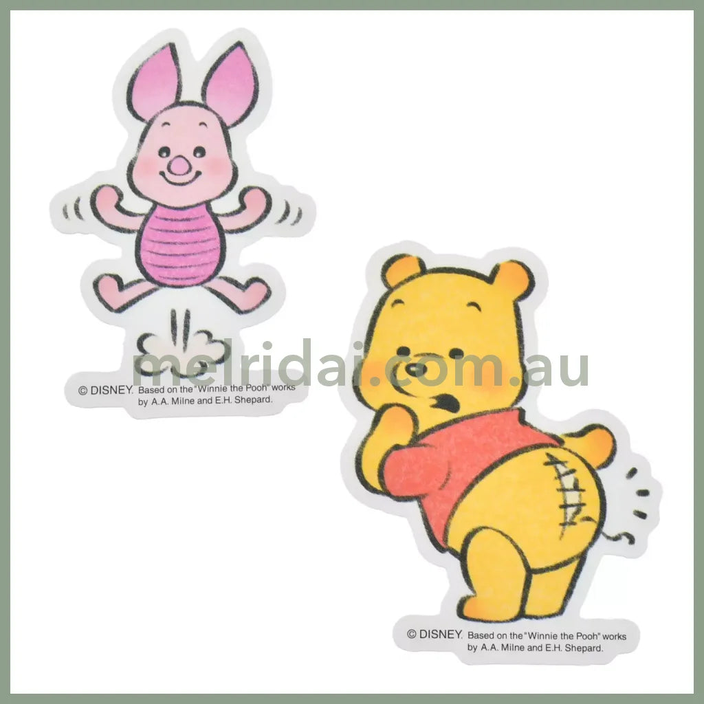 Disney | Seal/Sticker Die Cut Sticker Set Illustrated By Lommy Winnie The Pooh 5×7(Cm)