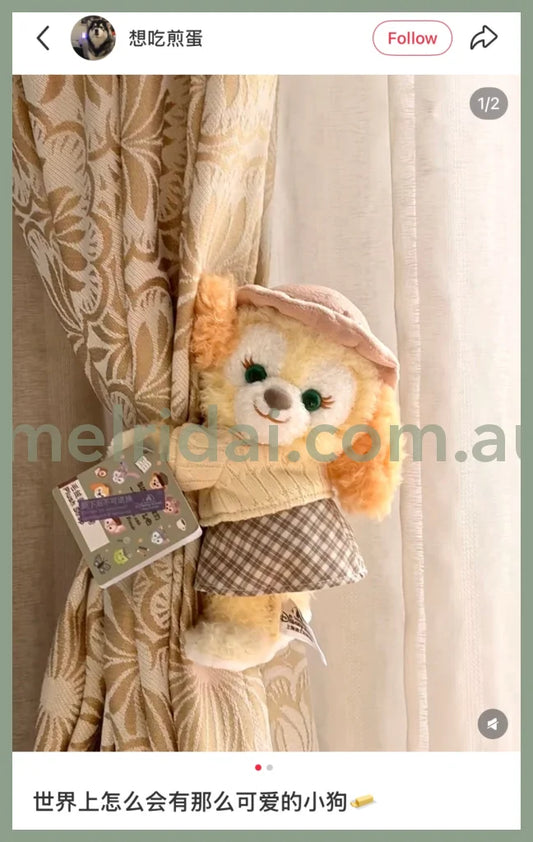 DISNEY | Shang Hai Disney CookieAnn Plush Arm/Curtain/Car Seat Holder (Let’s Learn with Duffy and Friends)