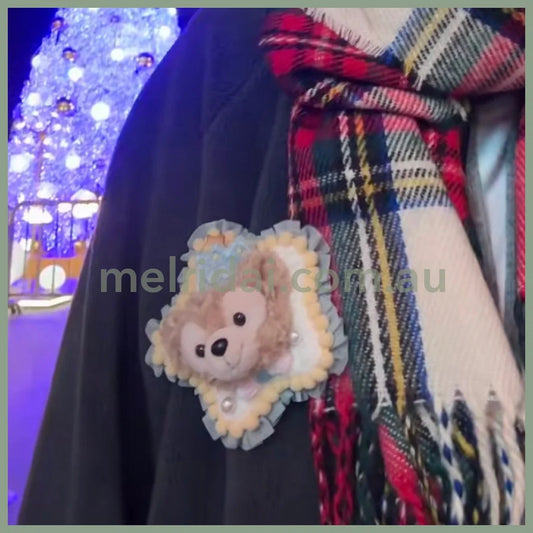 DISNEY | SHANG HAI DisneyLand Duffy Badge with Mascot (Duffy and Friends)