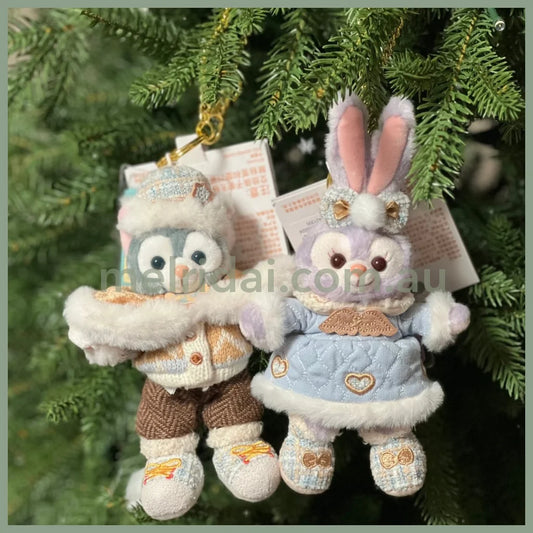 DISNEY | SHANG HAI DisneyLand GelaToni Mascot Holder Plush Keychain (Duffy and Friends Winter Collection)