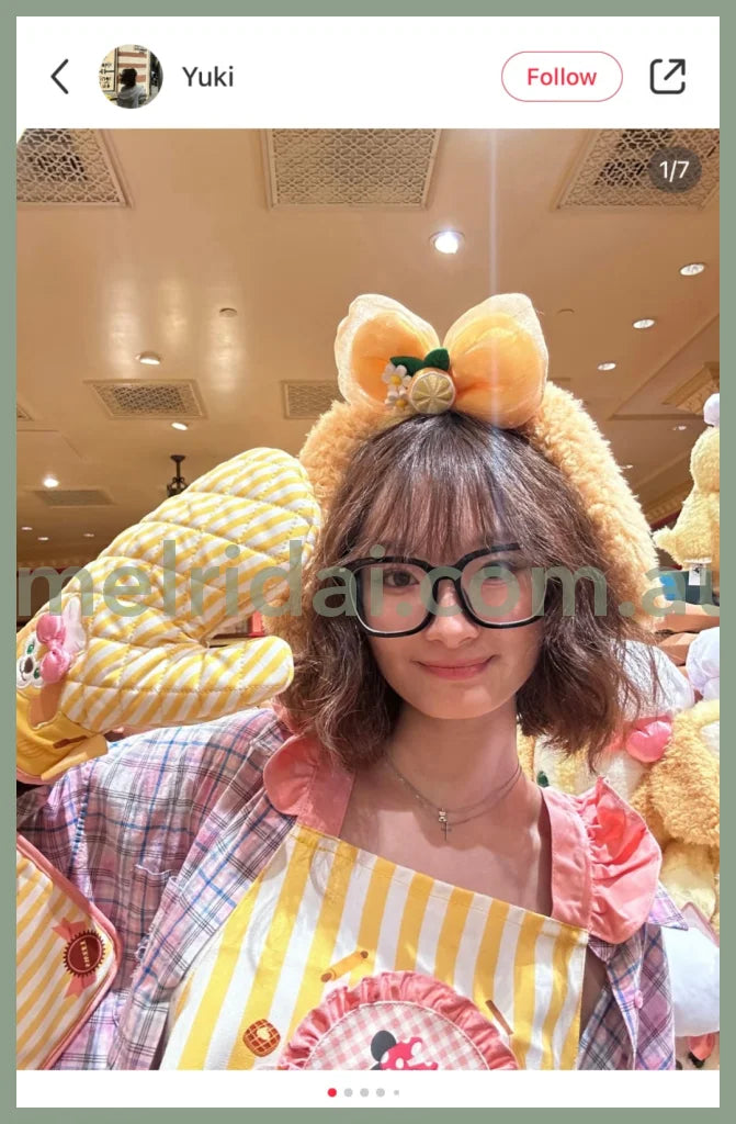 Disney | Shang Hai Disneyland Headband Cookieann (Duffy And Friends Summer Collection)