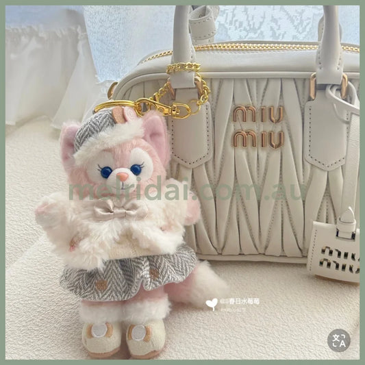 DISNEY | SHANG HAI DisneyLand LinaBell Mascot Holder Plush Keychain (Duffy and Friends Winter Collection)