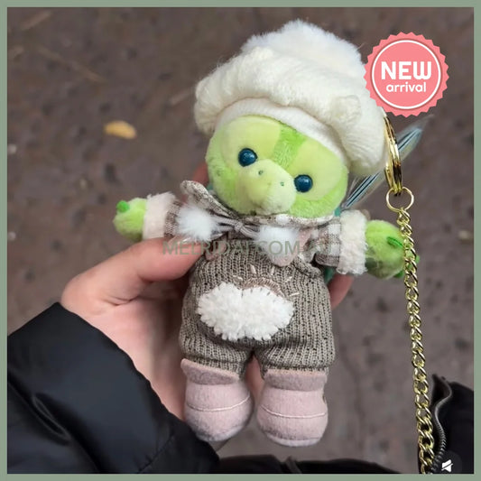 DISNEY | SHANG HAI DisneyLand OluMel Mascot Holder Bag Charm Keychain (Duffy and Friends Little Companions)