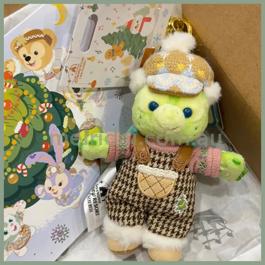 DISNEY | SHANG HAI DisneyLand OluMel Mascot Holder Plush Keychain (Duffy and Friends Winter Collection)