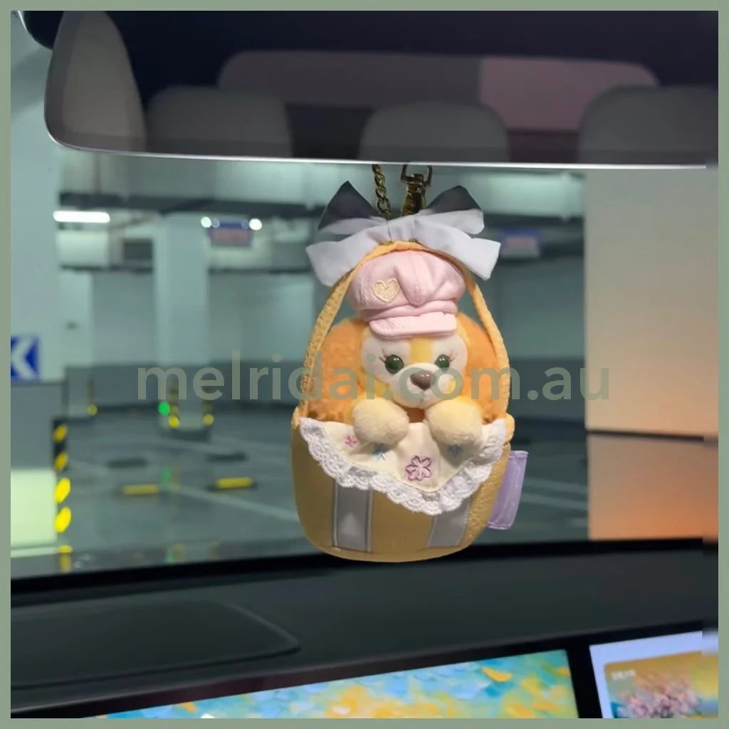 DISNEY | Shang Hai Disney Duffy and Friends CookieAnn Mascot Holder Plush Keychain Bag Charm Decoration (Spring 2025)