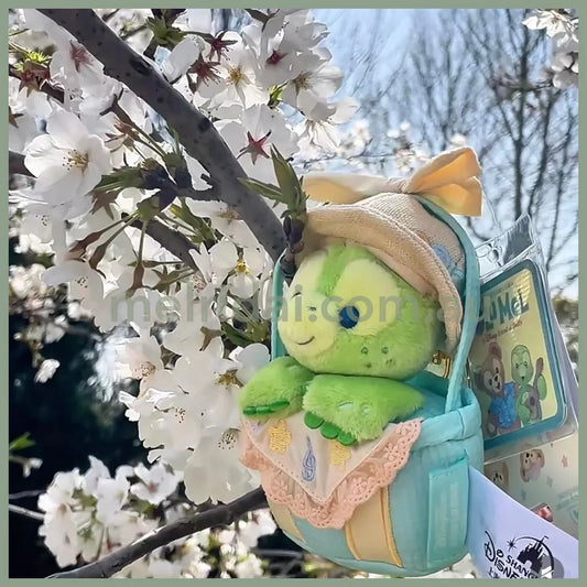 DISNEY | Shang Hai Disney Duffy and Friends OluMel Mascot Holder Plush Keychain Bag Charm Decoration (Spring 2025)