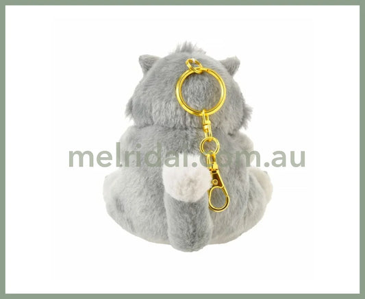 Disney | Sleeping Lucifer Plush Keychain 13 X 11.8 14Cm