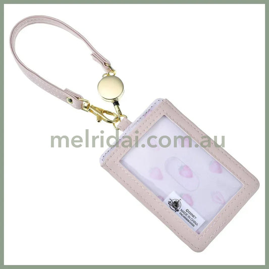 DISNEY | The Aristocats Marie Cat Pass Case with Reel H10.5×W7.2×D1cm (STRAWBERRY COLLECTION)