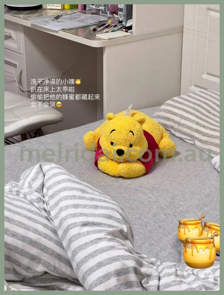 DISNEY | Tokyo Disney Land Winnie the Pooh Plush Tissue Box Cover
