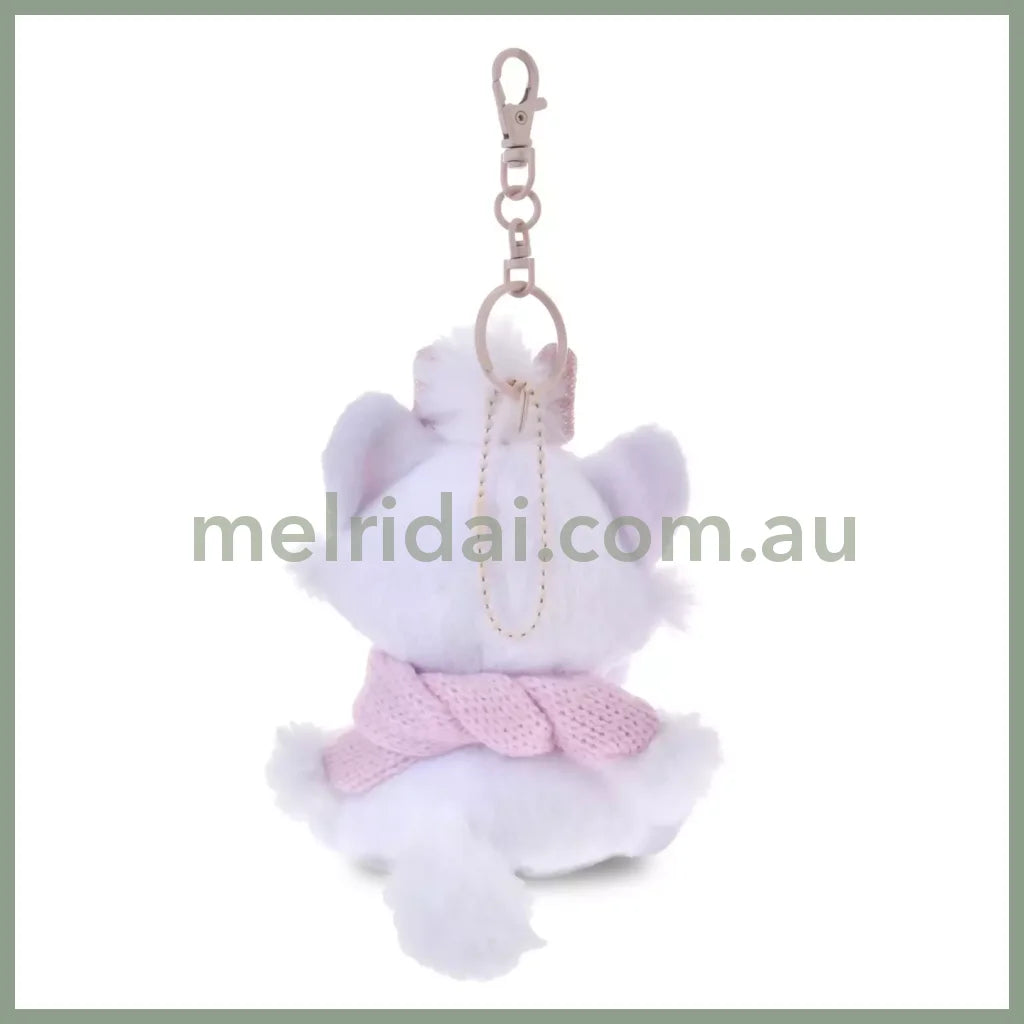 DISNEY | Tokyo Disney Store Marie Cat Plush Keychain Bag Charm Mascot 160×115×125mm (Winter Shiny Color)