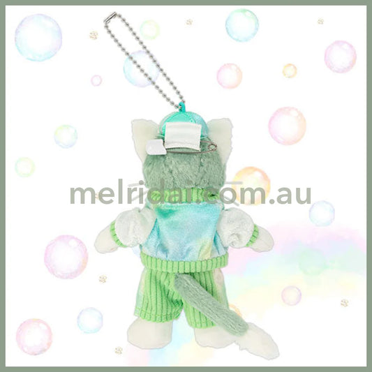 DISNEY | TokyoDisneySea Duffy and Friends GelaToni Mascot Holder Plush Keychain with Badge (20th Anniversary - Colorful