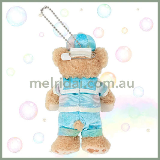 DISNEY | TokyoDisneySea Duffy and Friends Duffy Mascot Holder Plush Keychain with Badge (20th Anniversary - Colorful