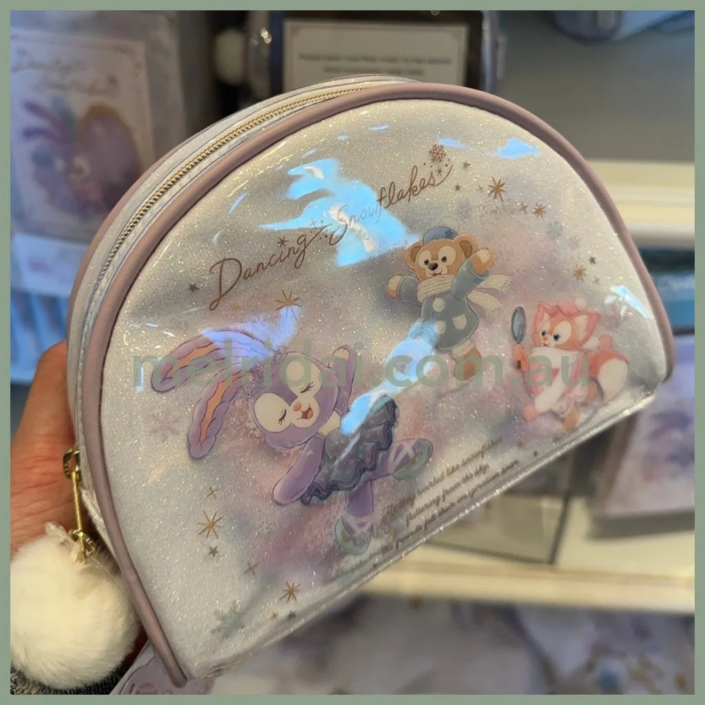 Disney | Tokyodisneysea Duffy And Friends Pouch (Dancing Snow Flakes)