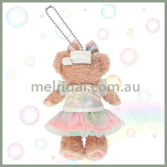 DISNEY | TokyoDisneySea Duffy and Friends ShellieMay Mascot Holder Plush Keychain with Badge (20th Anniversary
