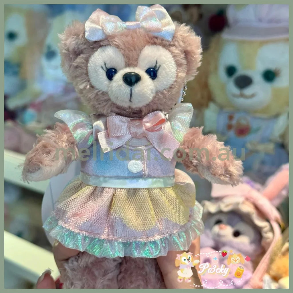 DISNEY | TokyoDisneySea Duffy and Friends ShellieMay Mascot Holder Plush Keychain with Badge (20th Anniversary