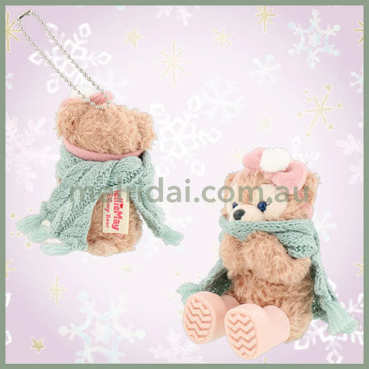 Disney | Tokyodisneysea Duffy And Friends Shelliemay Sitting Scarf Mascot Holder Plush Keychain