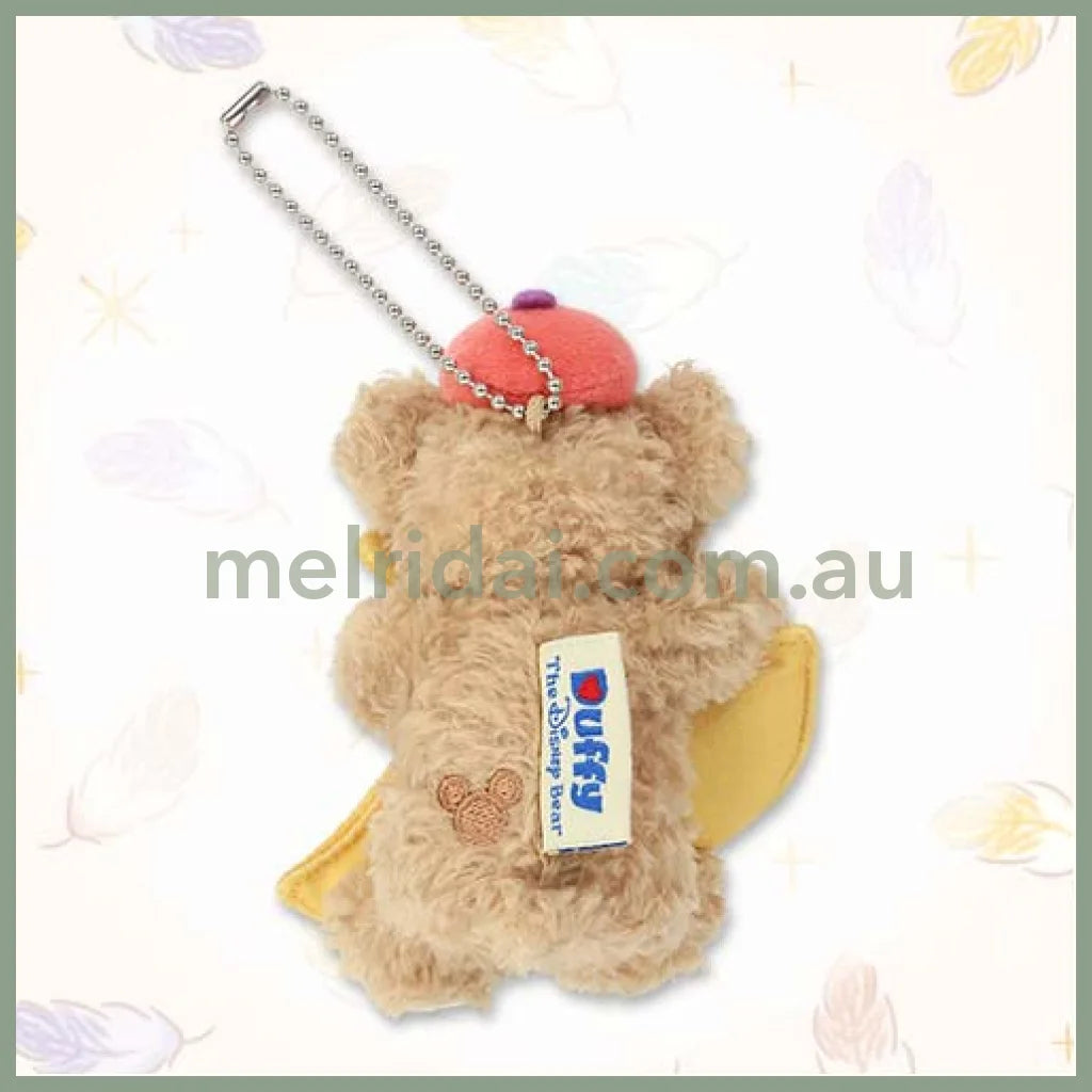DISNEY | TokyoDisneySea Duffy and Friends Duffy Sitting Mascot Holder Plush Keychain (Wishing Wings)